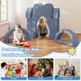 thumbnail image 2 of FAGINEY 14PC Modular Kids Play Couch, Foam Couch for Toddlers Set, DIY Toddler Sofa for Forts, for Boys and Girls, Gray, 2 of 10