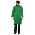 thumbnail image 4 of Atasi Indian Designer Kurta For Mens Party Wear Solid Color Ethnic Long Shirt, 4 of 7