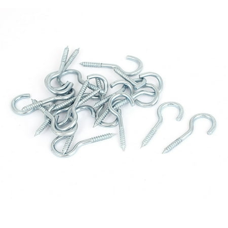 

Garden Vine Wire 3mm Dia Thread Zinc Plated Screw Eye Hook Eyelet Bolt 20pcs