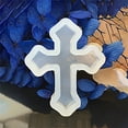 thumbnail image 3 of Cross Silicon Mold Mould For Epoxy Resin Epoxy Silicone Jewelry Beads Pendant Making DIY Craft, 3 of 4
