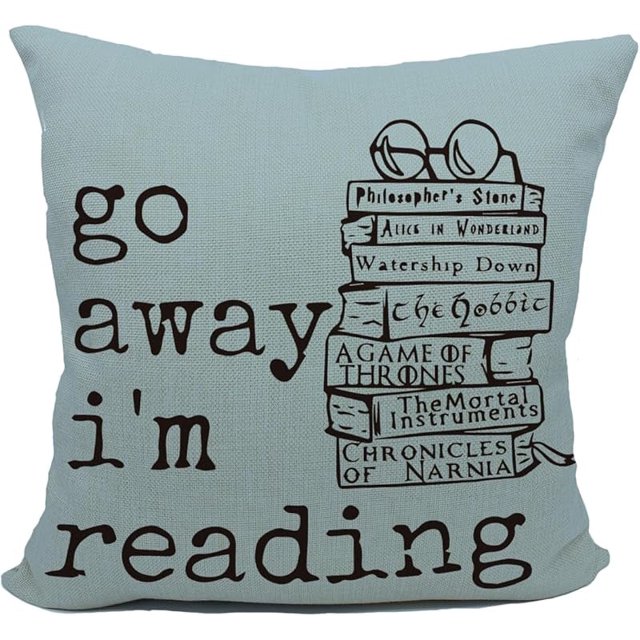 Fundas de almohadas con forma de libro, regalos para amantes de los libros, decoración de lectura, regalos para lectores, regalos para amantes de los libros, decoración de rincón de lectura para el