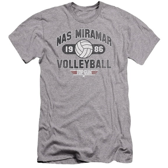 Top Gun - Nas Miramar Volleyball - Premium Slim Fit Short Sleeve Shirt - XX-Large