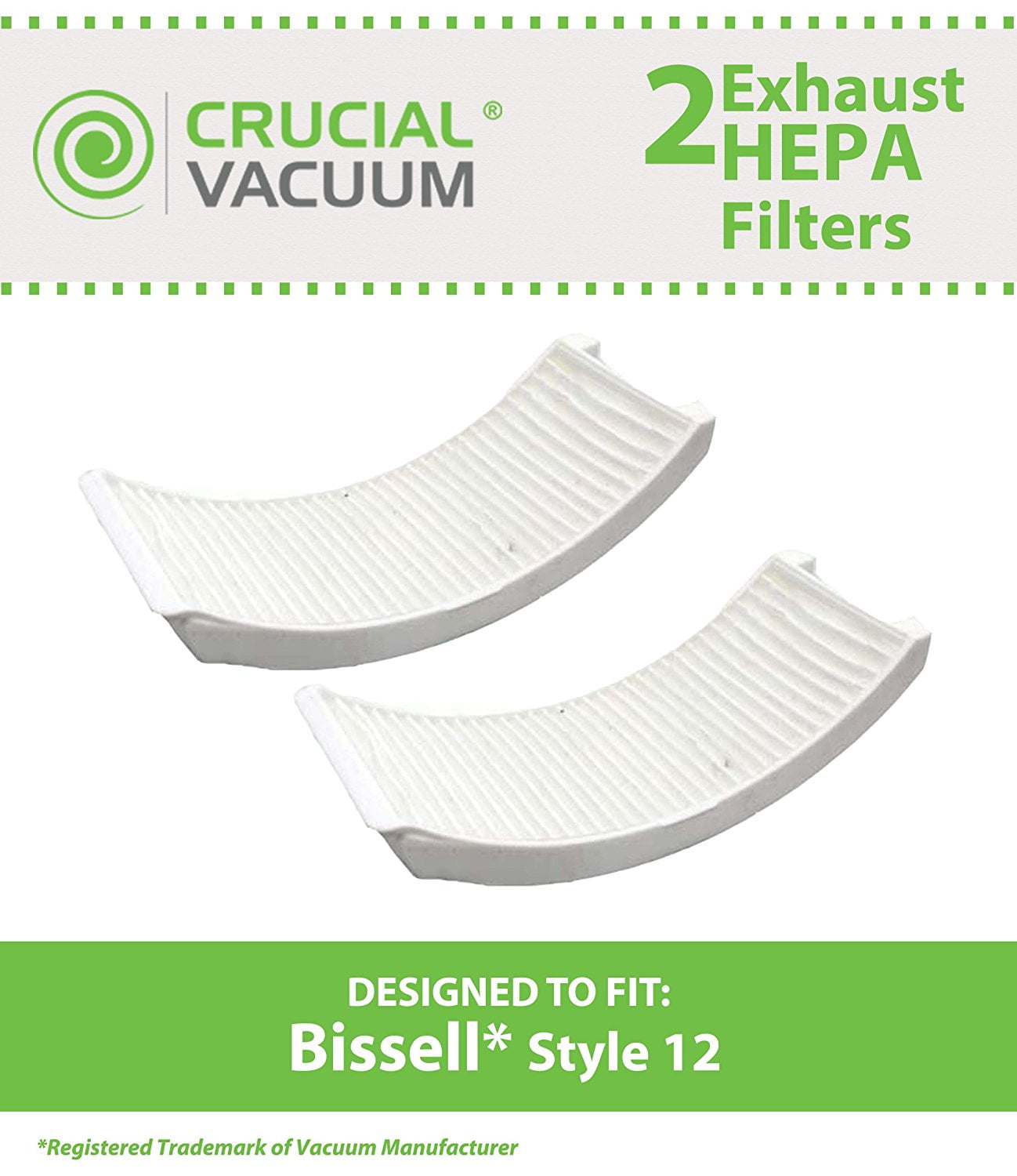 Replacement Bissell Style 12 Post-Motor HEPA Filter Part # 203-1402  203-8037 