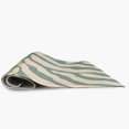 thumbnail image 4 of Simply Daisy 5' x 7' Eucalyptus Animal Stripe Spring Chenille Indoor/Outdoor Rug, 4 of 4