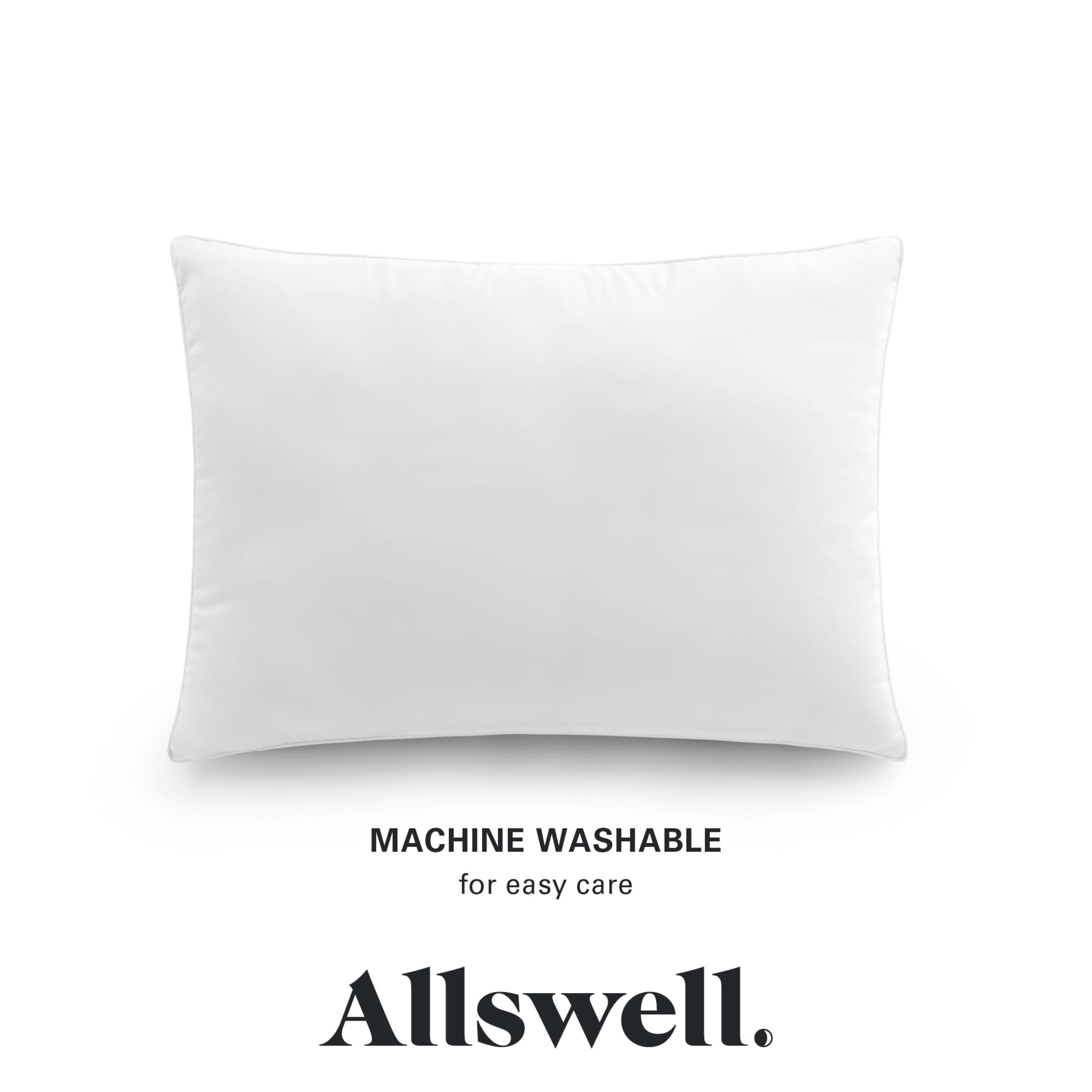 (4 pack) Allswell Side Sleeper Bed Pillow with HYGROCOTTON® Temperature Regulating Cover, King