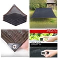 thumbnail image 5 of Shade Cloth, 6.5ft x 10ft Mesh Tarp with Grommets, Sun Shade Net, Sunshade Mesh Cloth, Outdoor Shade Cover, for Plants Greenhouse Garden Backyard Patio, Black, 5 of 7