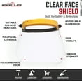 thumbnail image 6 of Safe Handler Clear Face Shield, Reusable Facial Protection, Yellow (Pack of 30), 6 of 8