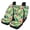 Tropical Floral Pattern, variant on Pzuqiu Automotive Seat Cushion Anti-Slip Auto Decor Car Seat Covers Full Set Polyester Interior Decor Comfortable Driving, Fit for Cars Truck Trucks