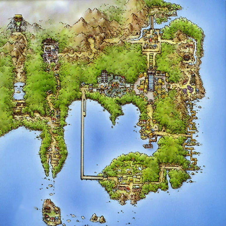 Creating a game-size world map of Pokémon Fire Red