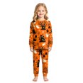 thumbnail image 2 of Leey-World Matching Halloween Pajamas Long-Sleeve PJ Sets for Girls and Boys, Cozy, Comfy, Funny Kids' Pajama Sets, 2 of 9
