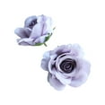 thumbnail image 2 of Lavender Purple Velvet Rose Head - 6cm/2.36in Realistic Artificial Flowers Indoor, Fake Flowers Realistic, DIY Flower Arrangement Material & Home Decor Prop, Cloth Flower No Sunlight Needed, 2 of 4