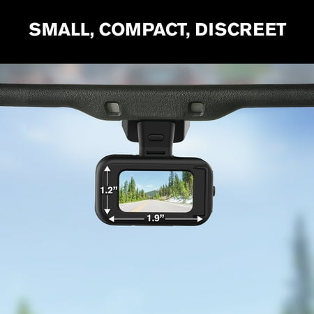 YADA BEON PLUS 1080P Dash Cam Body Cam 2-in-1, Voice Control Enabled, App Compatible for Wireless Video Access, 680mAh Battery, BEON1BK