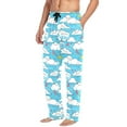 thumbnail image 2 of Clouds Cute joogoo Men's Pajama Pants Cotton Long Sleepwear Lounge Pants XL, 2 of 7