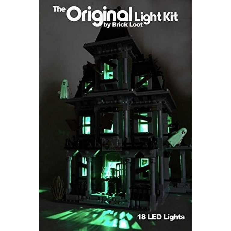 Brick Loot Lighting Kit for Your Lego Monster Haunted House Set