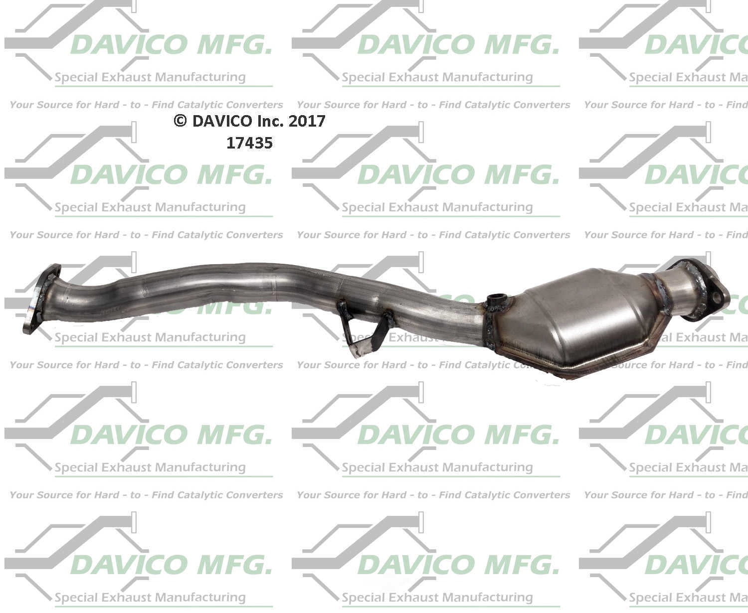 Davico Mfg 17435 Direct-Fit Catalytic Converter