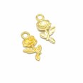 thumbnail image 4 of 120pcs Alloy Charms Pendants Rose Shape DIY Pendants for Bracelet Necklace Making (Random Pattern Mixed), 4 of 7