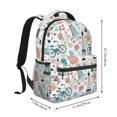thumbnail image 2 of Easygdp Eiffel Tower Mochila Ergonómica Versátil para Laptop - Múltiples Bolsillos, Correas Ajustables, Unisex para Escuela, Viajes y Actividades al Aire Libre-One Size, 2 of 5