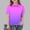 Hot Pink, variant on PWPSG Girls Back to School Shirts Fashion Gradient Color Blouses Short Sleeve Button Collared Shirts Summer Casual Tops for Kids Hot Pink 5-6 Years