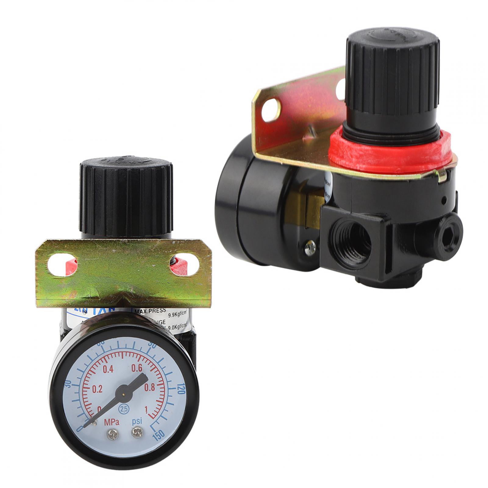 Pumps & Plumbing 1 Piece Pneumatic Source Treatment Air Filter Pressure Regulator AR2000 