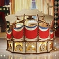 thumbnail image 4 of ROKR Tilt-A-Whirl DIY Music Box 3D Wooden Puzzle EA04, 4 of 5