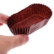 thumbnail image 2 of 1000 moldes de papel ovalados para pasteles con forma de barco, resistentes a altas temperaturas, aptos para hornear pan y pasteles, ideales para cupcakes y muffins., 2 of 7