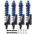 thumbnail image 1 of stanreset Aluminum Alloy 1/16 Front Rear Shock Absorber For SLASH Huan 727 Crawler 4pcs RC Car Accessories Replacement Parts TYPE4, 1 of 6