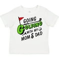 thumbnail image 3 of Inktastic Going Golfing with my Mom and Dad- kids golf Boys or Girls Toddler T-Shirt, 3 of 5