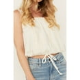thumbnail image 3 of Free People Women's Because Of You Tank Top Ivory Medium  US, 3 of 4