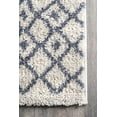 thumbnail image 3 of nuLOOM Barbara Moroccan Shag Area Rug, 5' x 8', Beige, 3 of 4