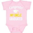 thumbnail image 3 of Inktastic Congrats My Uncle Graduated with Cap Boys or Girls Baby Bodysuit, 3 of 5