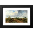 thumbnail image 2 of Frederick Waters Watts 14x10 Black Modern Framed Museum Art Print Titled - A View Near Canterbury, 2 of 5