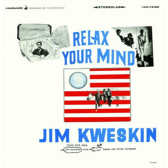 Jim Kweskin - Relax Your Mind - Folk Music - CD