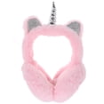 thumbnail image 3 of EeaseMX Orejeras de peluche de cuerno de unicornio ajustables para invierno y otoño., 3 of 7