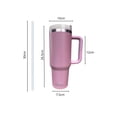 thumbnail image 3 of Crownline Termo De Acero Inoxidable De 40 Oz Con Popote, 3 of 7