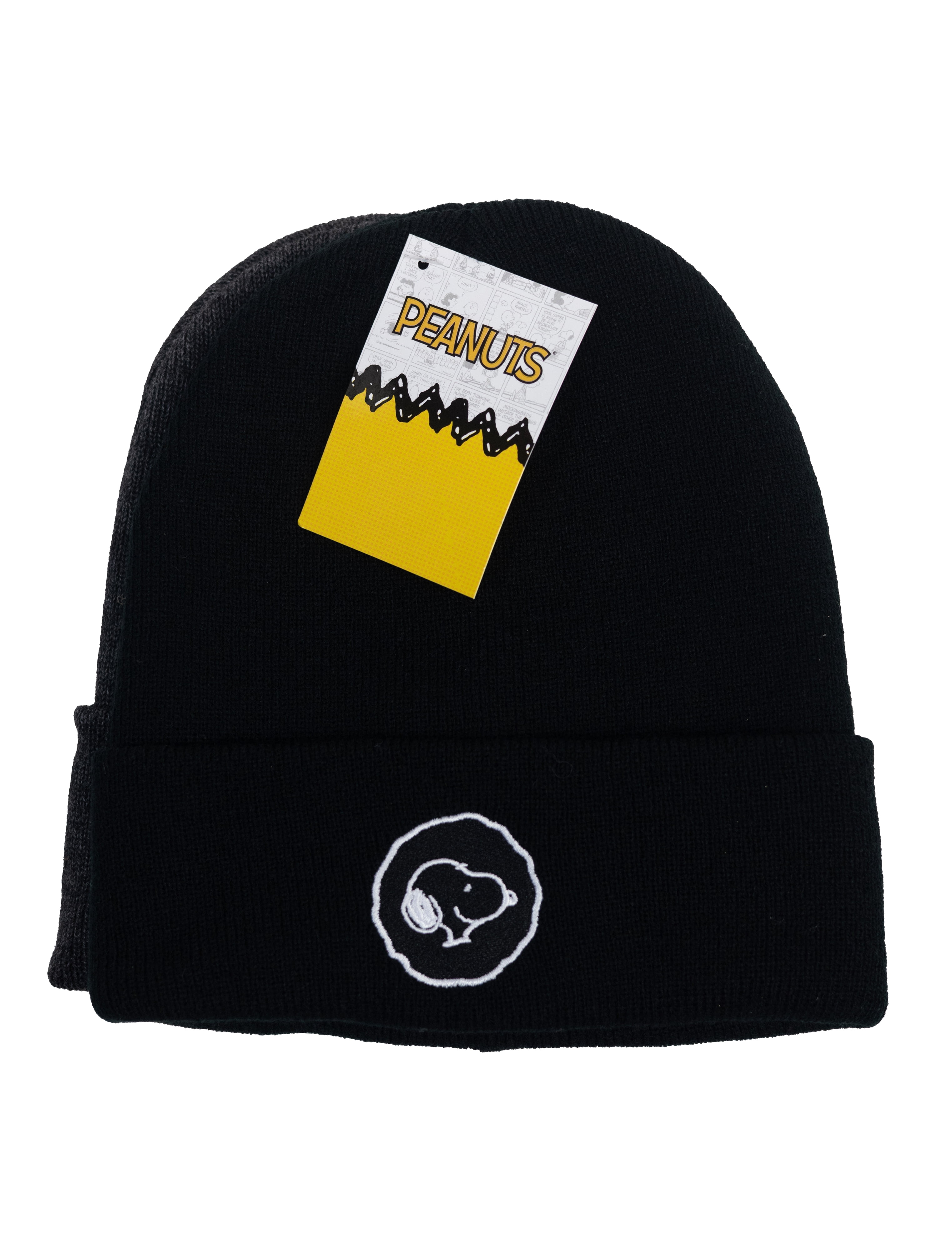 Snoopy Men's Licensed Beanie Style Hats, 2-Pack, One Size