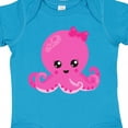 thumbnail image 4 of Inktastic Cute Octopus, Little Octopus, Baby Octopus, Hearts Girls Baby Bodysuit, 4 of 5