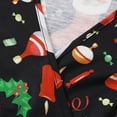 thumbnail image 5 of Pompotops Robe d'Été à Manches Courtes Col en V Vintage Cadeau de Noël à Carreaux pour Femmes, 5 of 5