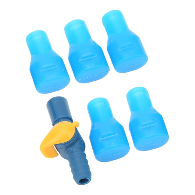 Válvula de Mordida de la Bolsa de Agua, Segura para Usar la Válvula de Mordedura de Tomo de Bebada Integrada 5 Piezas Compatibilidad para El Ciclismo