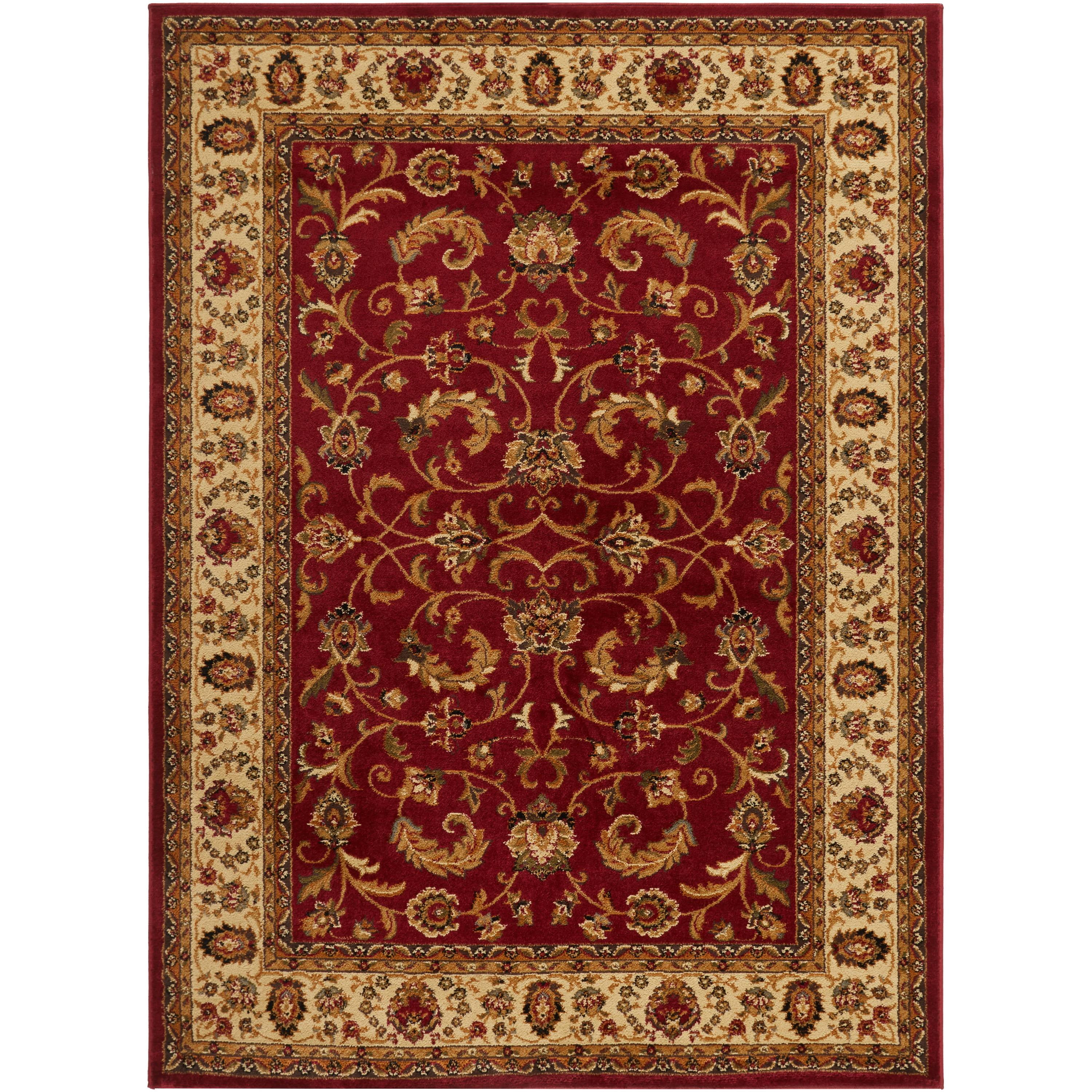 Oriental Red/Ivory Details about   Home Dynamix Royalty Elati Traditional Area Rug 7'8"x10'4" 
