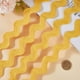 thumbnail image 3 of 10 yardas de cinta zigzag gigante de 1,34 pulgadas, cinta zigzag amarilla para Navidad, cinta ondulada para coser, flecos, cinta tejida, encaje, adorno en zigzag, 3 of 5