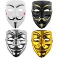 thumbnail image 1 of Máscara de hacker V Sailing disfraz de cosplay de Halloween 4 piezas ajustable Electrónica, 1 of 5