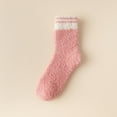 thumbnail image 2 of Women's Warm Fuzzy Plush Sleeping Slipper Socks Soft Cozy Winter Home Stocking Stuffers, 2 of 8