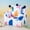 Multicolor, variant on Resenkos High-density Padding Kids Sofa with Armrest and Extra Pilow-Multicolor, Kids Chairs for Kids