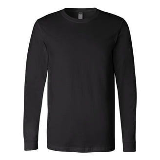 Bella+Canvas Unisex Jersey Long-Sleeve T-Shirt – Heather Cardinal, Size L, 4.2 Oz, 52% Cotton 48% Polyester