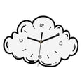 thumbnail image 2 of -Reloj de pared, lindo reloj decorativo, reloj de pared acrílico moderno y silencioso para dormitorio, guardería, sala de estar, decoración del hogar, 2 of 8