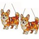 thumbnail image 1 of Window Hanging Sun Catcher Acrylic Dog Stained Suncatchers for Dog Lovers Memorial Gifts Home Hangab, 1 of 5