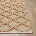 thumbnail image 3 of Beautiful Natural Jute Trellis Diamond Indoor Area Rug by Drew Barrymore, 5' x 7', 3 of 6