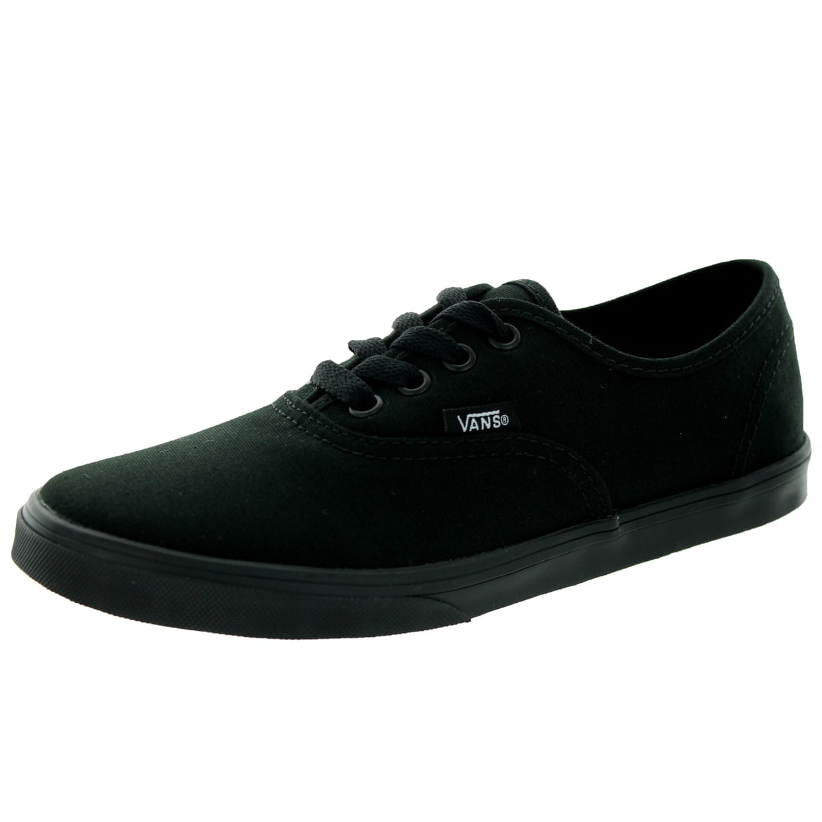 black lo pro vans