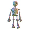 thumbnail image 1 of Skeleton Fridge 3D Printed Funny Skeleton Fridge Mini Fridge With Movable Joints Color Human Refrigerator Locker Halloween Decorations Christmas Decorations Pick Set Woodworking Folding Table, 1 of 3