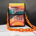 thumbnail image 1 of Bolsa de tijeras transparente, cinturón de acrílico, riñonera de estilista, bolsa colgante para cortar el cabello, kit, 1 of 6